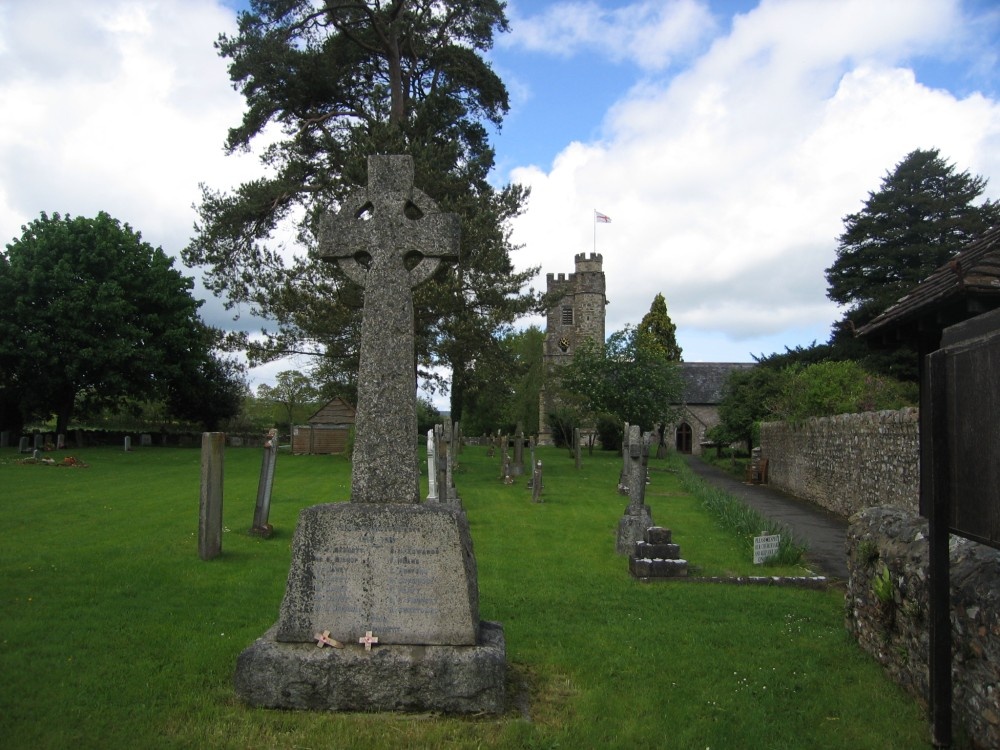 St Peter's Church in the village of Dalwood, Devon
