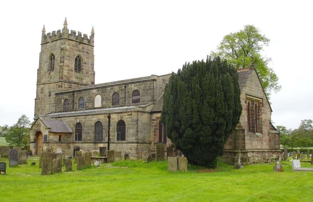 Photograph of All Saints Church, South Wingfield, Derbyshire