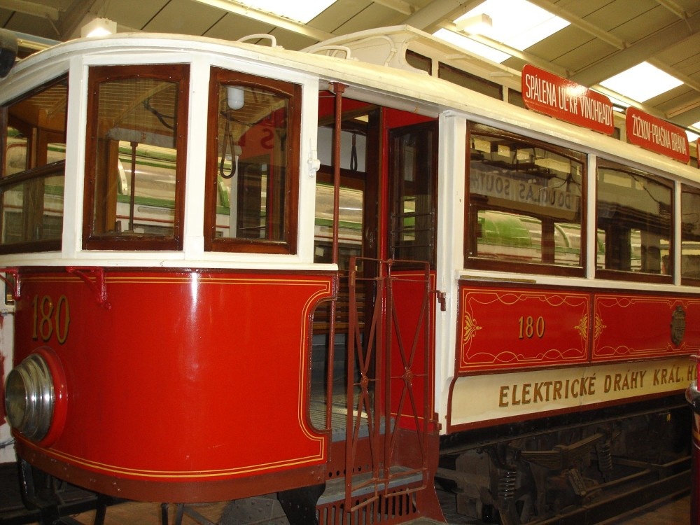 This Prague tram arrived at the National Tramway Museum from the former Czechoslovakia in 1968.