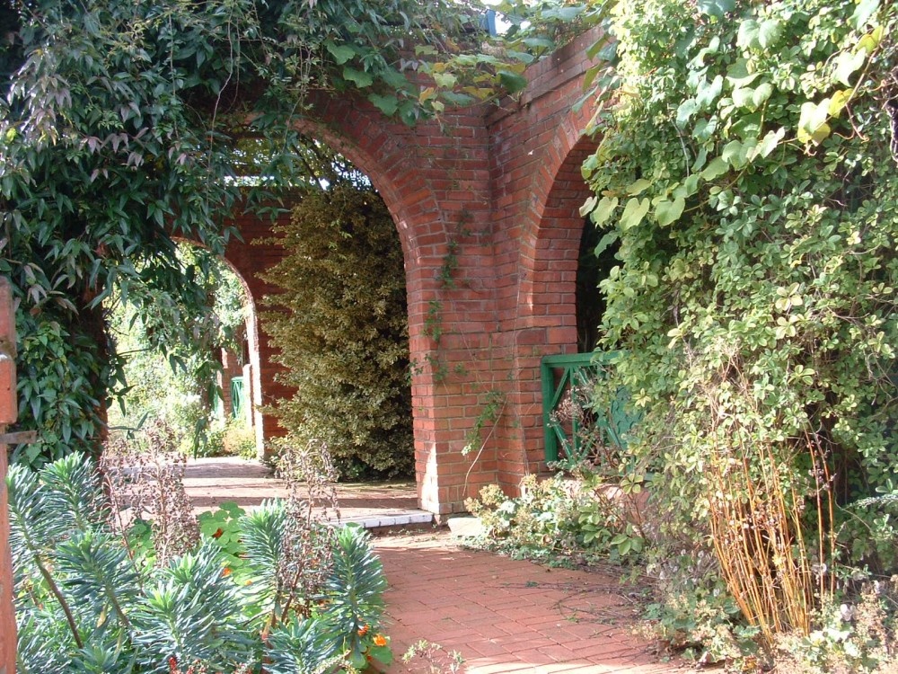 part of the victorian walled garden