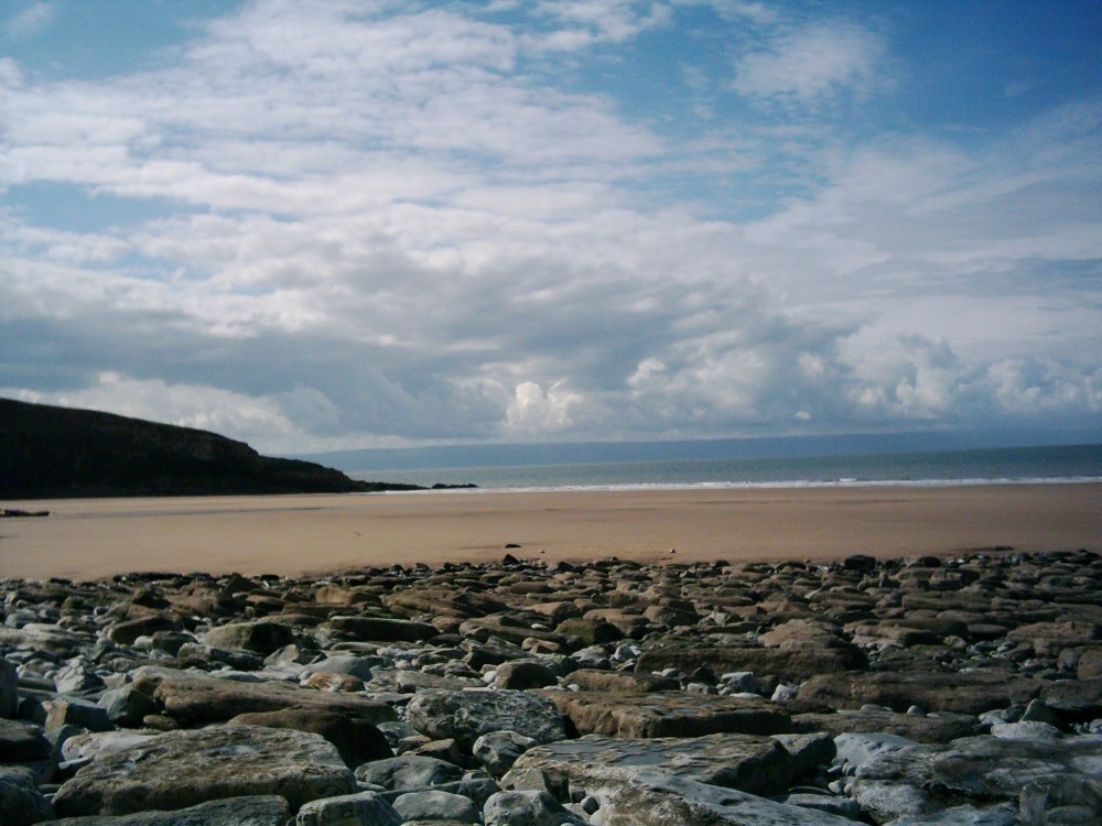 Photograph of Southerndown Beach, Vale Of Glamorgan. August 2004