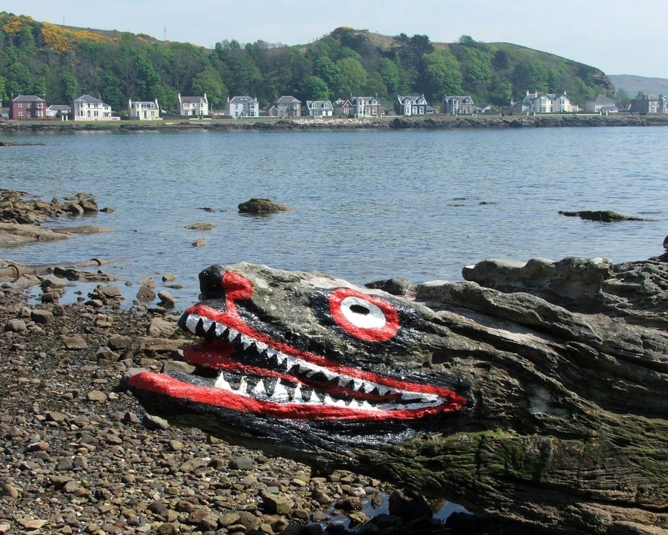 Crocodile Rock, Millport Town. Scotland