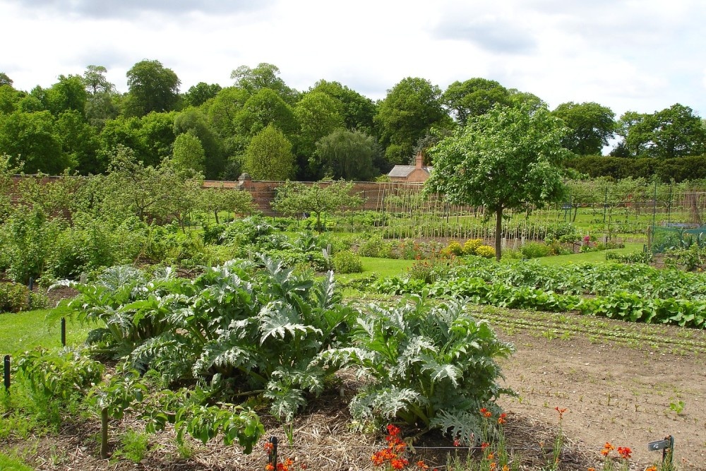The walled kitchen garden at Clumber Country Park, Nottinghamshire (National Trust).