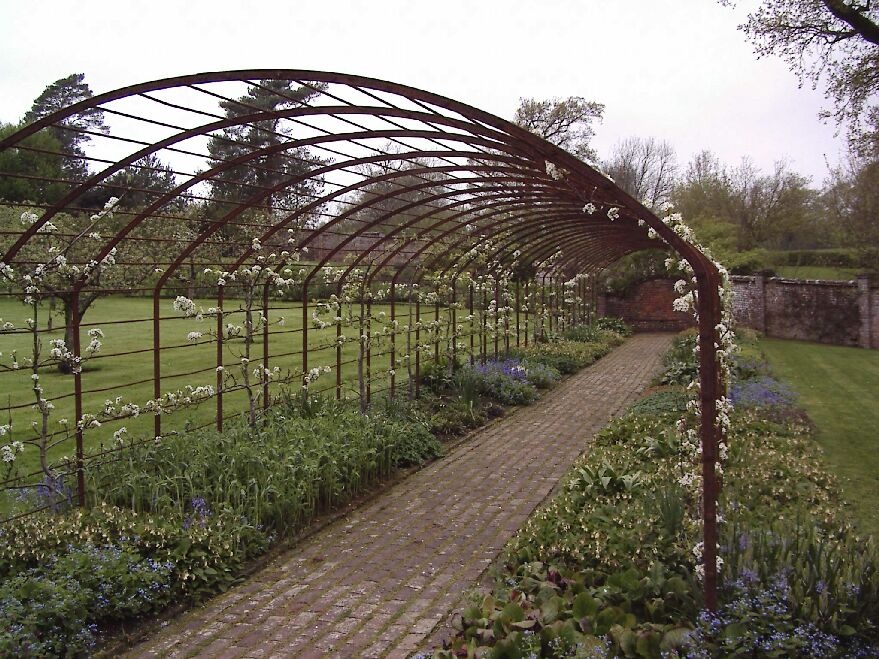 The garden at Batemans. Rudjard Kipling's house in Burwash, Sussex
