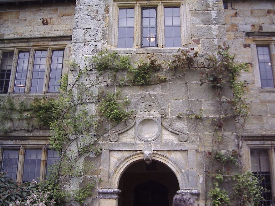 The entrance to Batemans. Rudyard Kipling's house in Burwash, Sussex