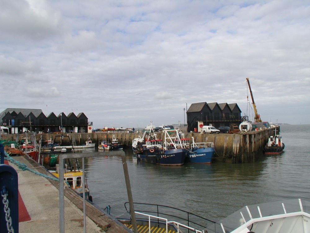 Whitstable Harbour. Kent. 2005.