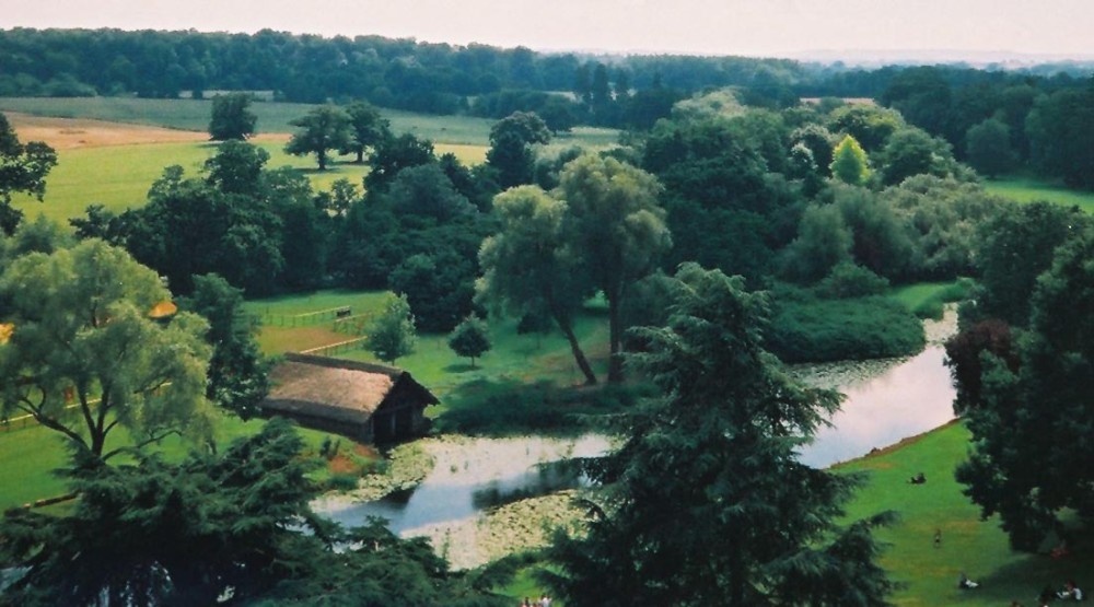 Warwick castle and nature surounding it in Warwick.