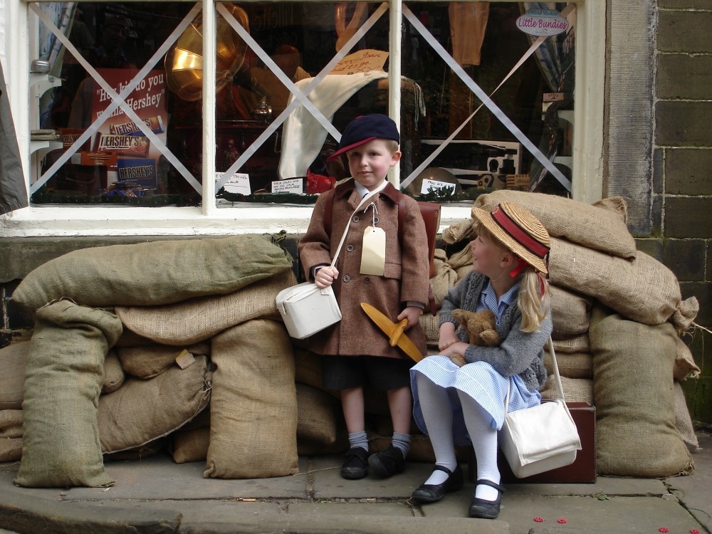 A WW2 Event at Haworth, West Yorkshire.