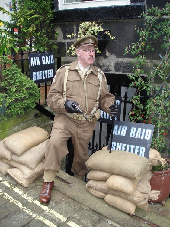 A WW2 Event at, Haworth, West Yorkshire.
