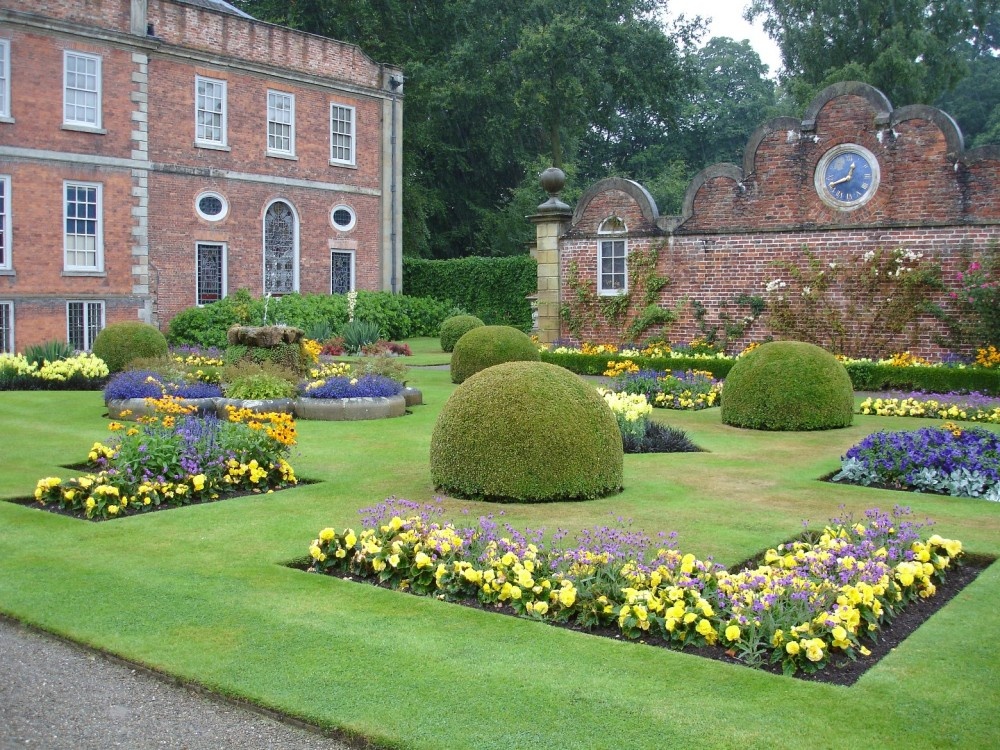 Photograph of The Gardens at Erddig House, Wrexham (NT).