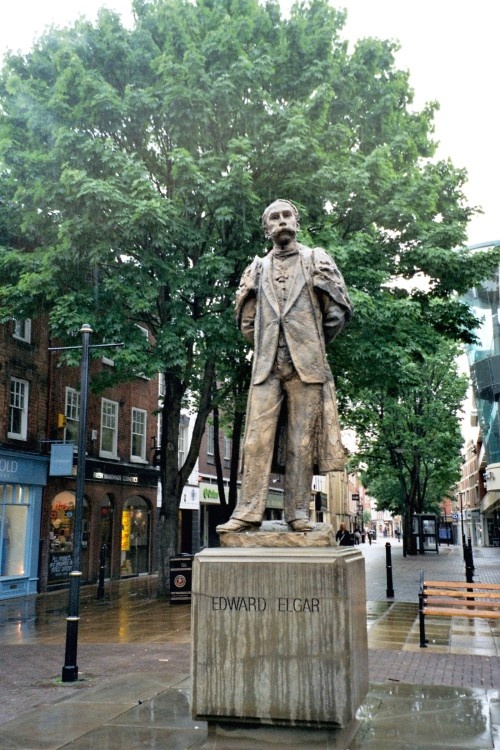 Elgar Statue in Worcester