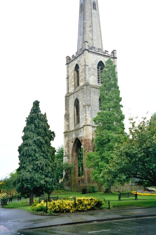 St Andrew's ruin in Worcester