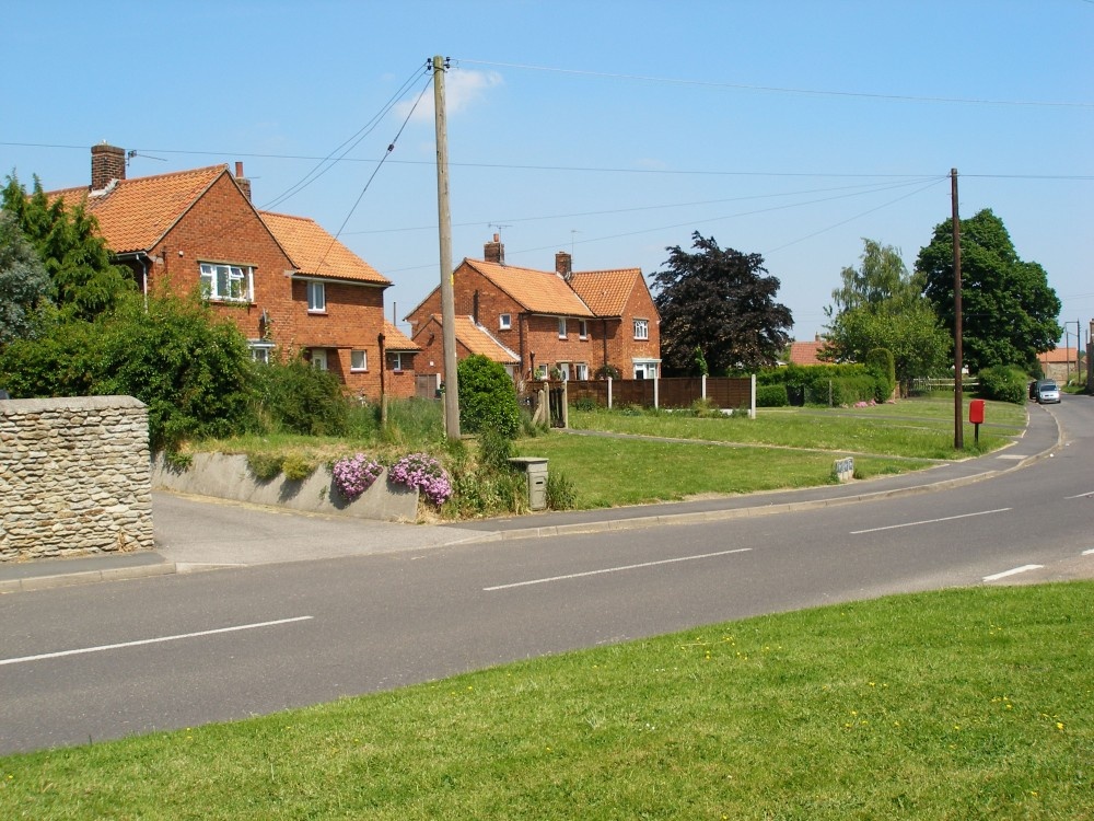 The Village of Owmby-by-Spital.Lincolnshire.
Fen Road.