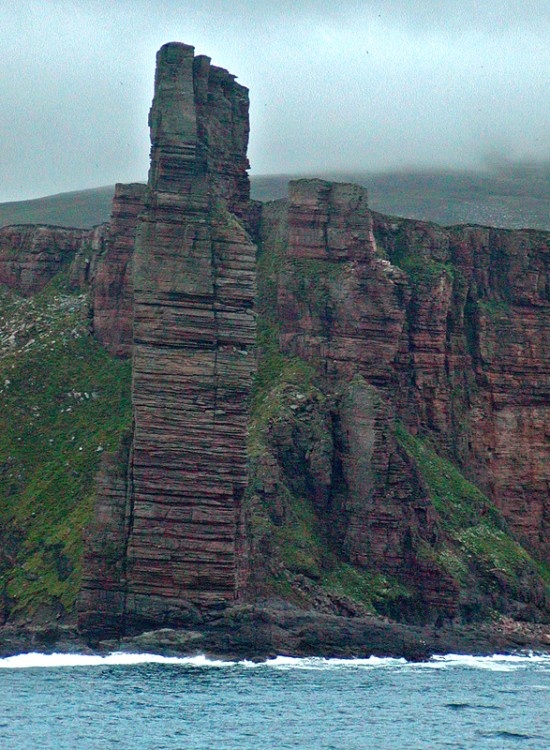 The Old Man of Hoy in the Orkney Islands
