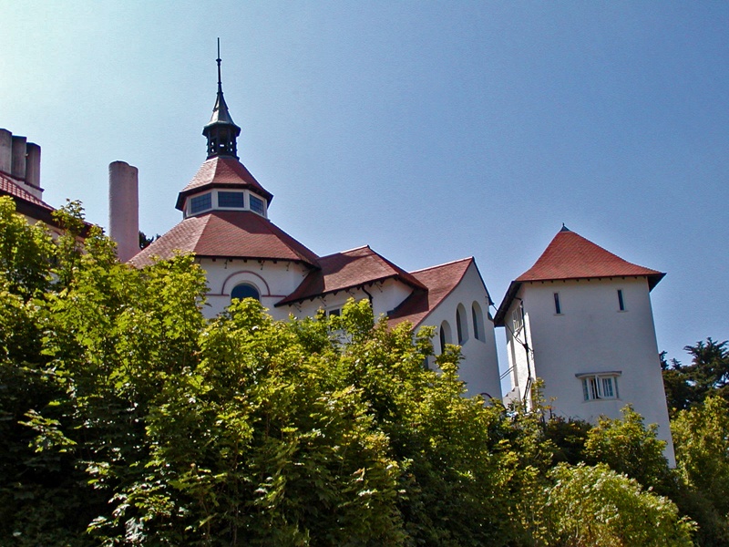 Caldey Island Abbey in South Wales