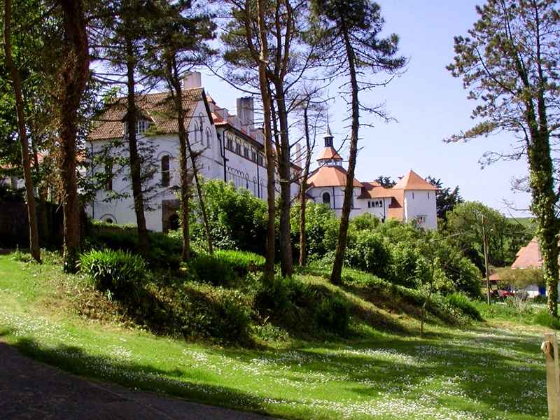 Caldey Island Abbey in South Wales