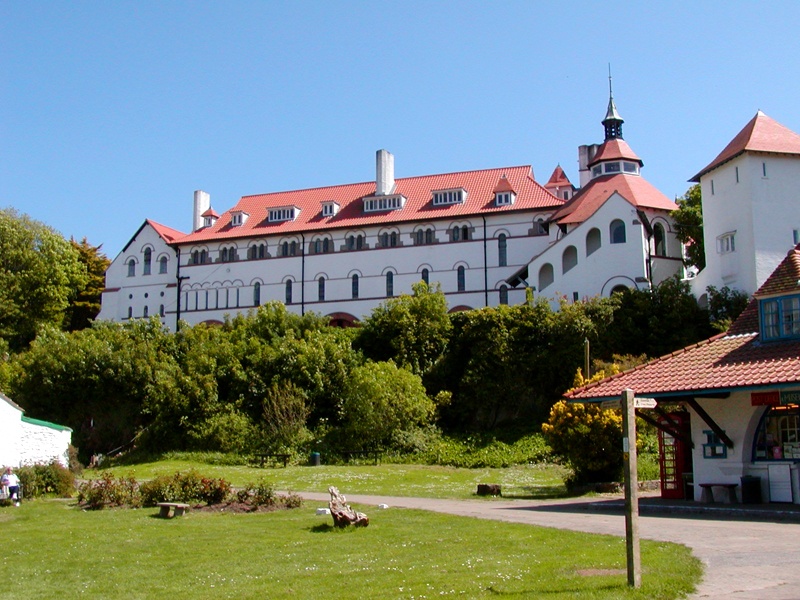 Caldey Island Abbey in South Wales