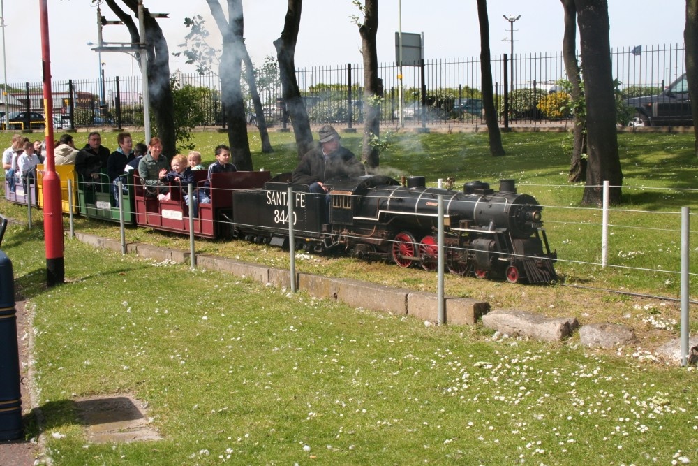 The miniture railway in The Marine Park @ South Shields Tyne & Wear