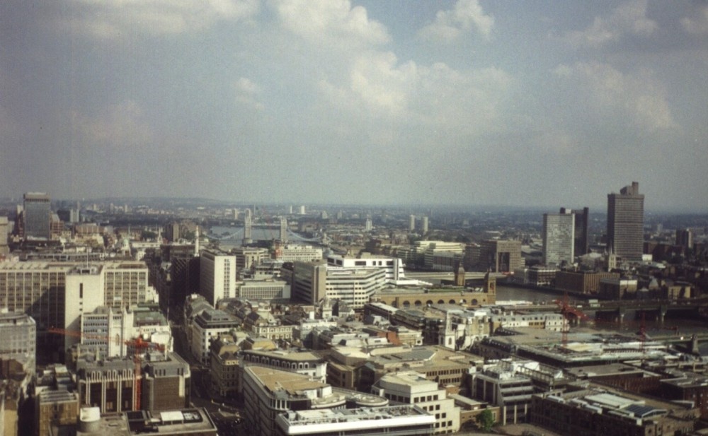 London - a view from St.Paul´s Cathedral