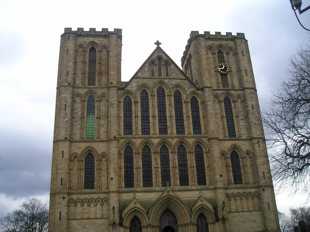 Ripon Cathedral, Ripon, North Yorkshire. Feb 2006 photo by Helen Vallis