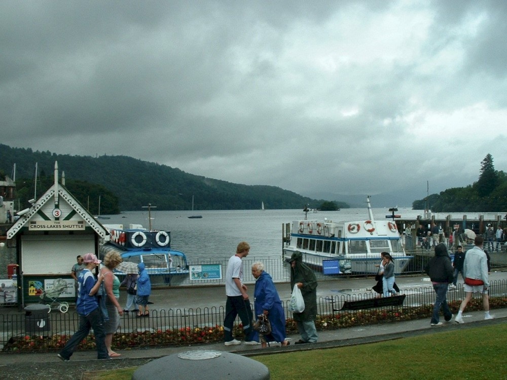 The harbour at Bowness