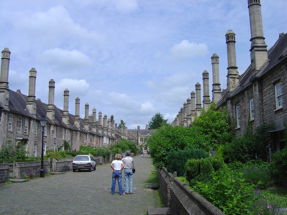 Vicar's Close in Wells, Somerset