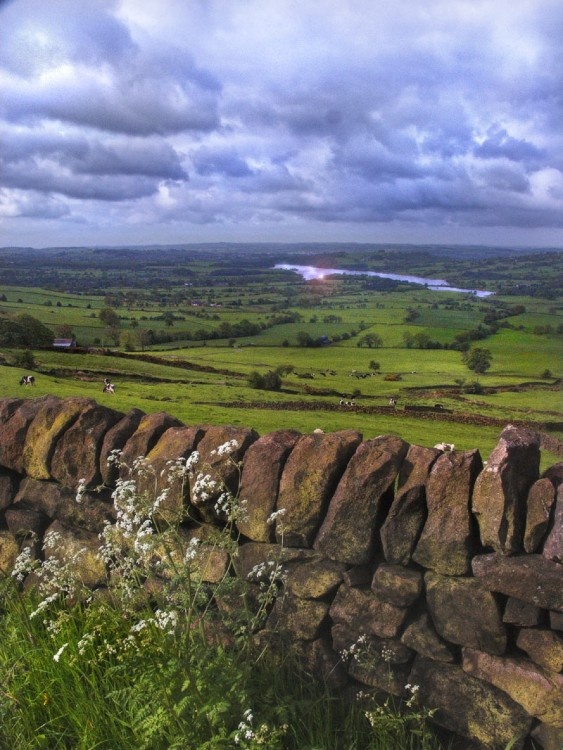 View of Tittersworth from the Roaches, Staffordshire