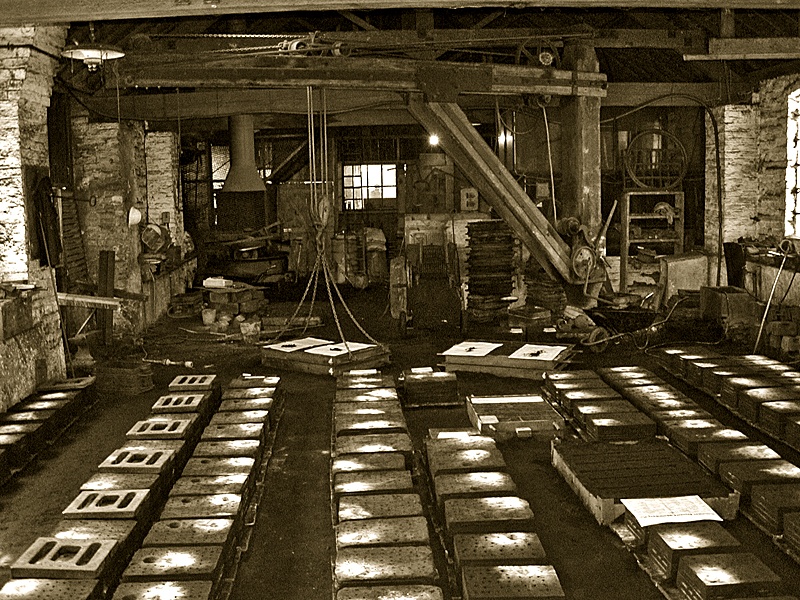 "Iron Foundry at Blists Hill Victorian Town Museum" by Tony Winfield at