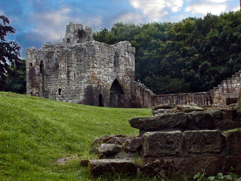 Etal Castle, Etal in Northumberland