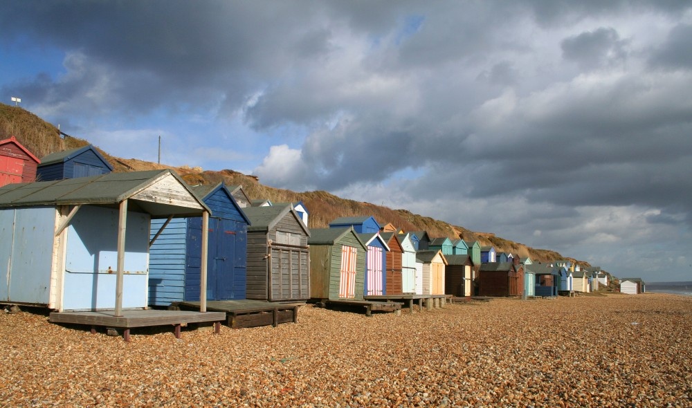 Beach huts, Milford on Sea, Hampshire