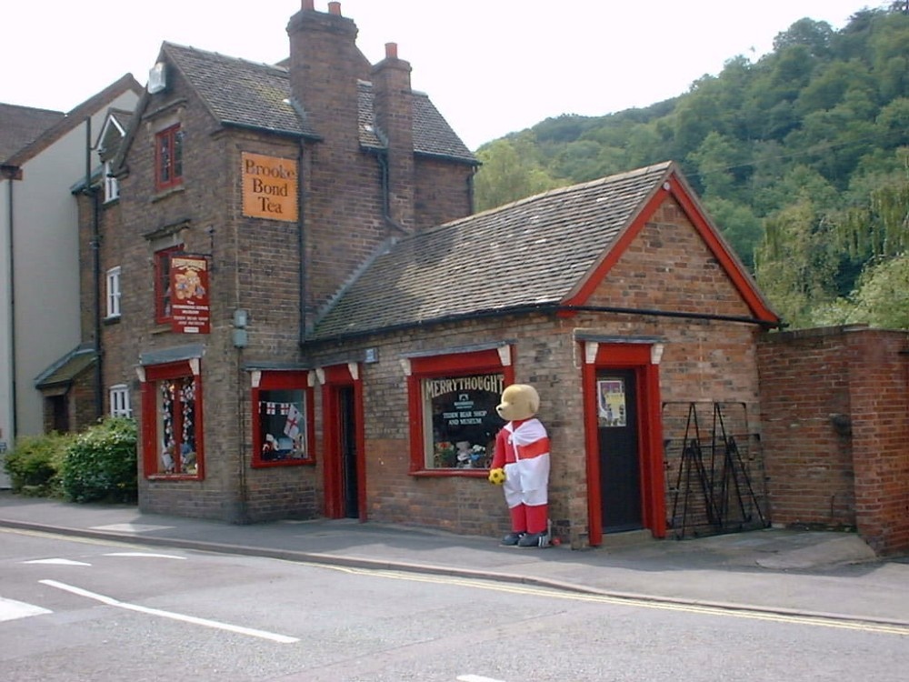 Teddy bear shop, Ironbridge, Shropshire
