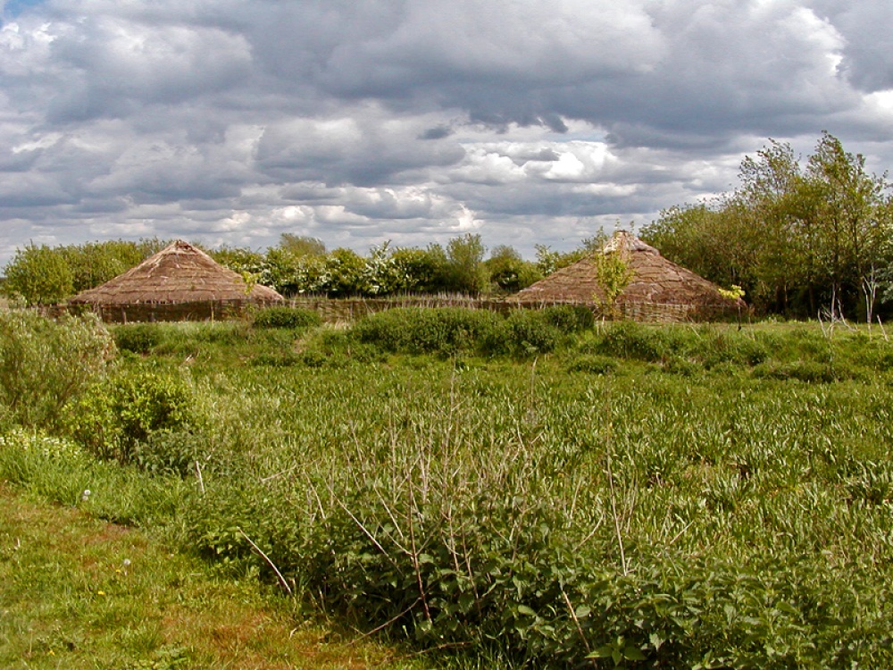 Flag Fen Bronze and Iron Age Centre at Whittlesey in Cambridgeshire photo by Tony Winfield