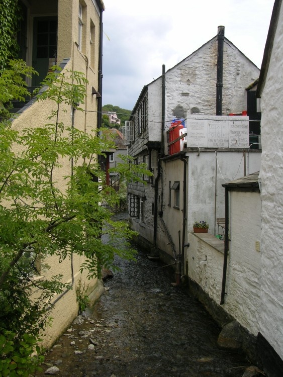 Polperro, Cornwall.  June 2006