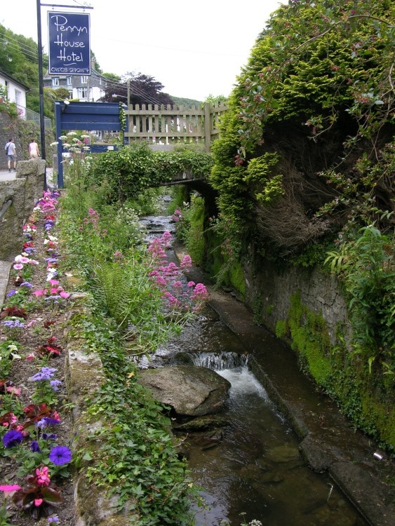 Polperro, Cornwall.  June 2006