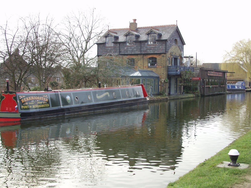 Photograph of On the Canal at Berkhamsted, Herts
