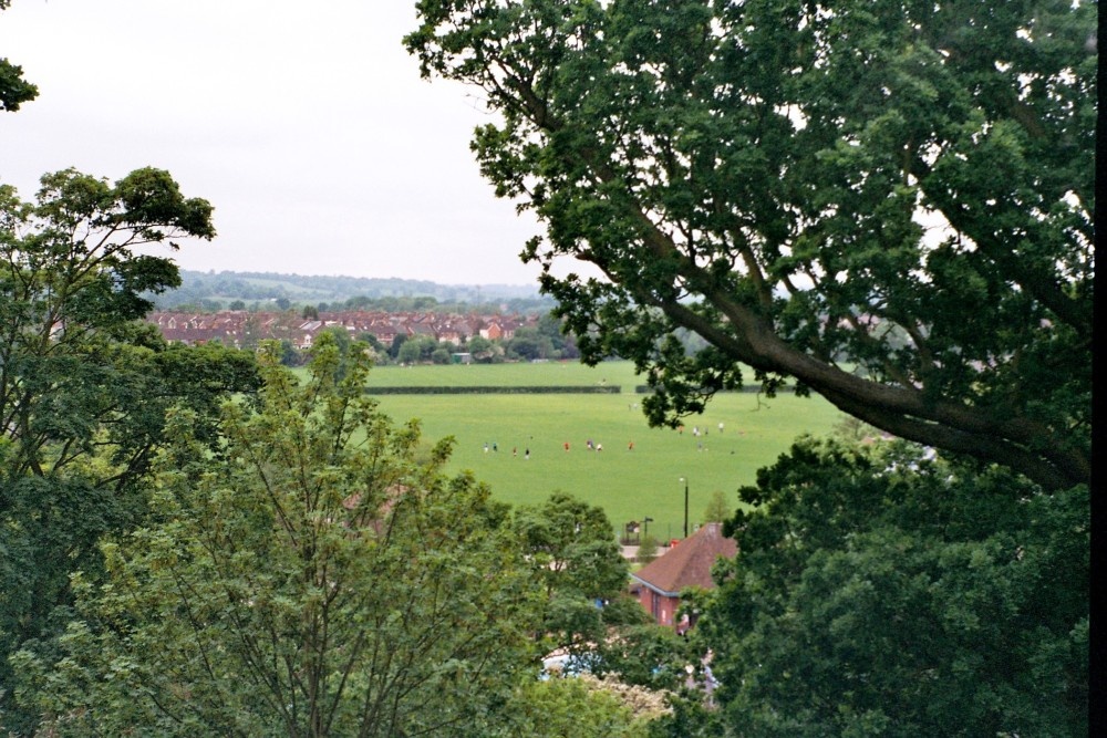 Tonbridge - panorama from Castle