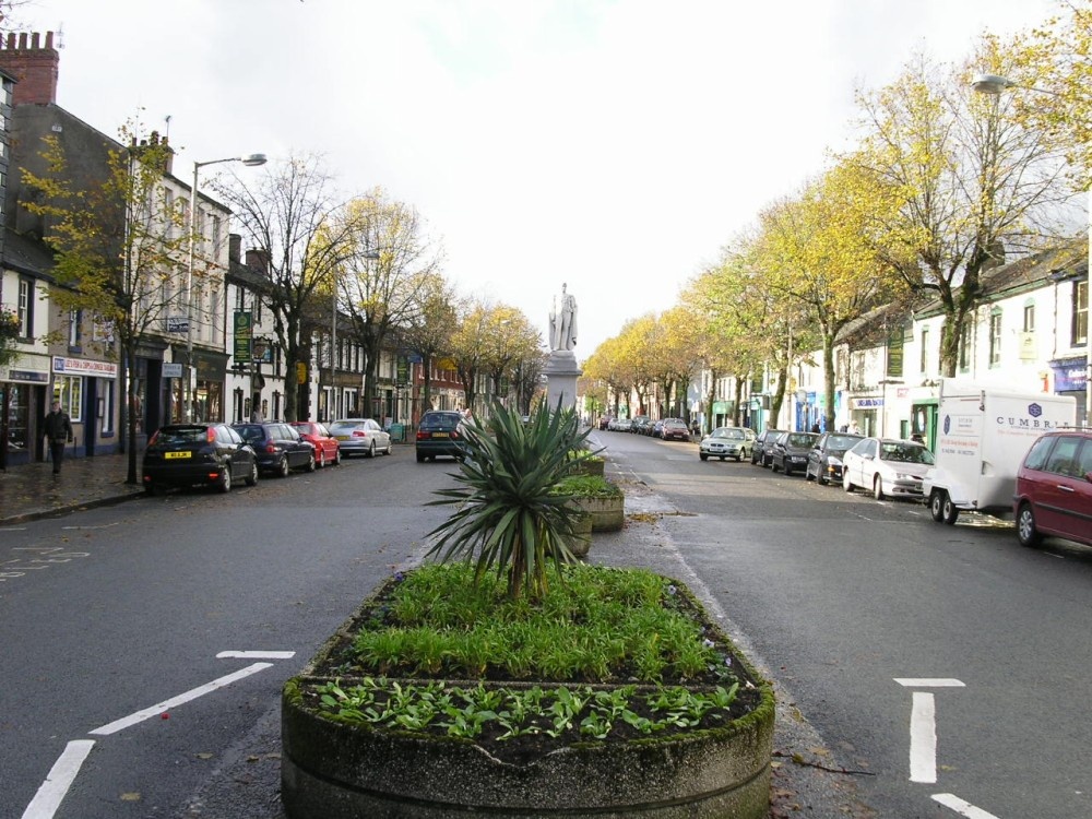 Photograph of Cockermouth High Street, Cumbria
