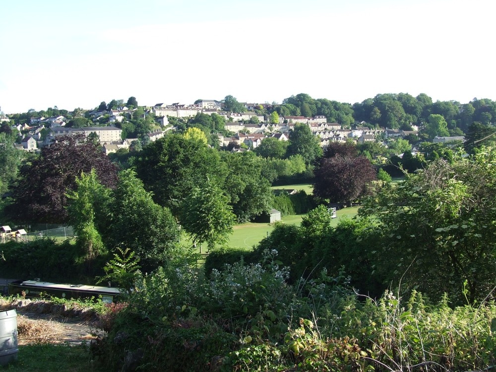 Upon Jones Hill looking across to Bradford on Avon