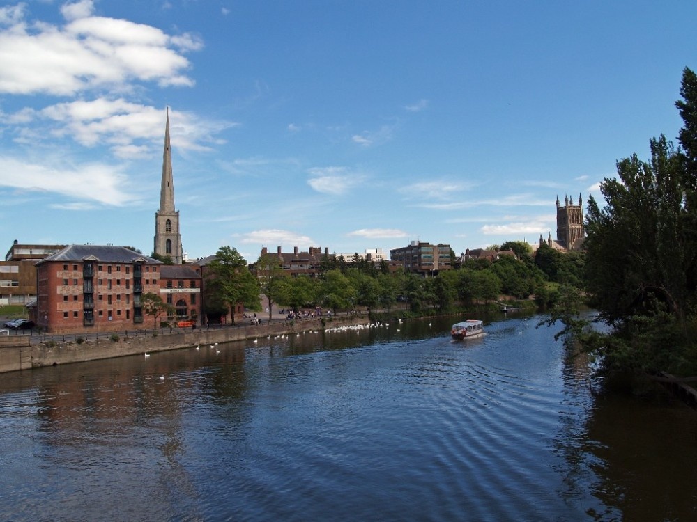Severn river, Worcester