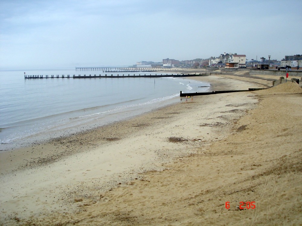Lowestoft Sea front..