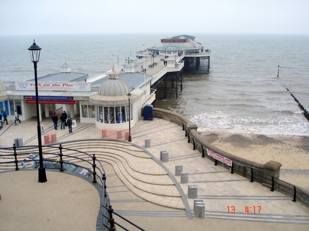 Side view of Pier...