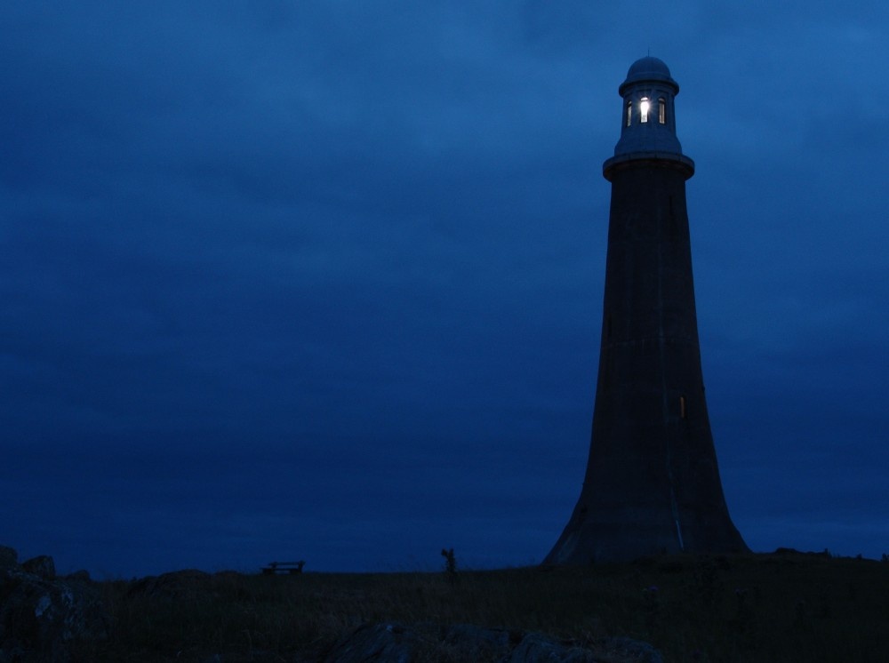 Sir John Barrow Monument in Ulverston. This monument is on Hoad Hill in Ulverston.