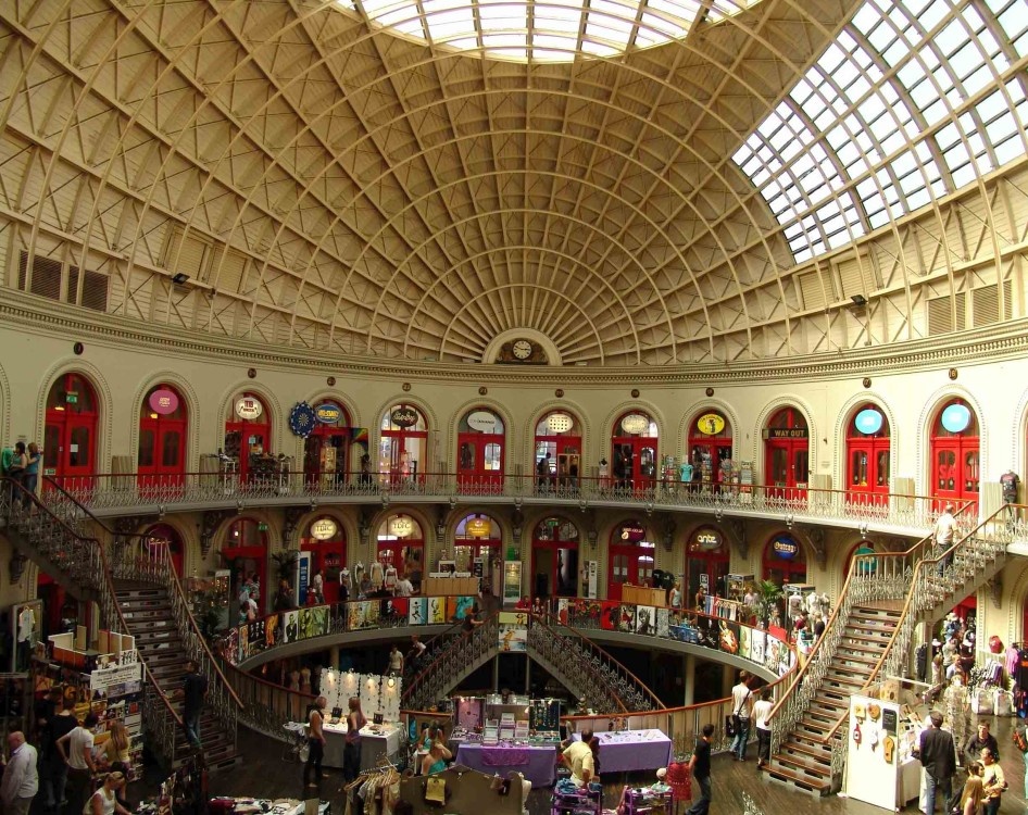 Corn exchange in Leeds, West Yorkshire