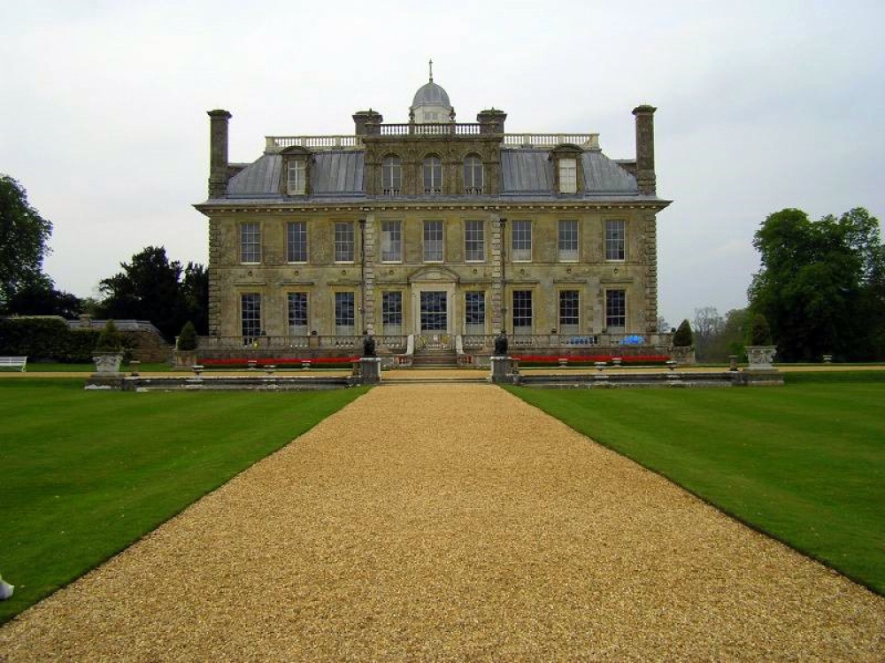 Kingston Lacy, Wimborne Minster, Dorset. The back facade.