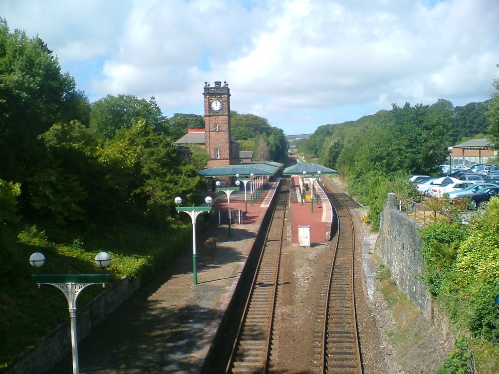 Ulverston Railway station. Ulverston, Cumbria