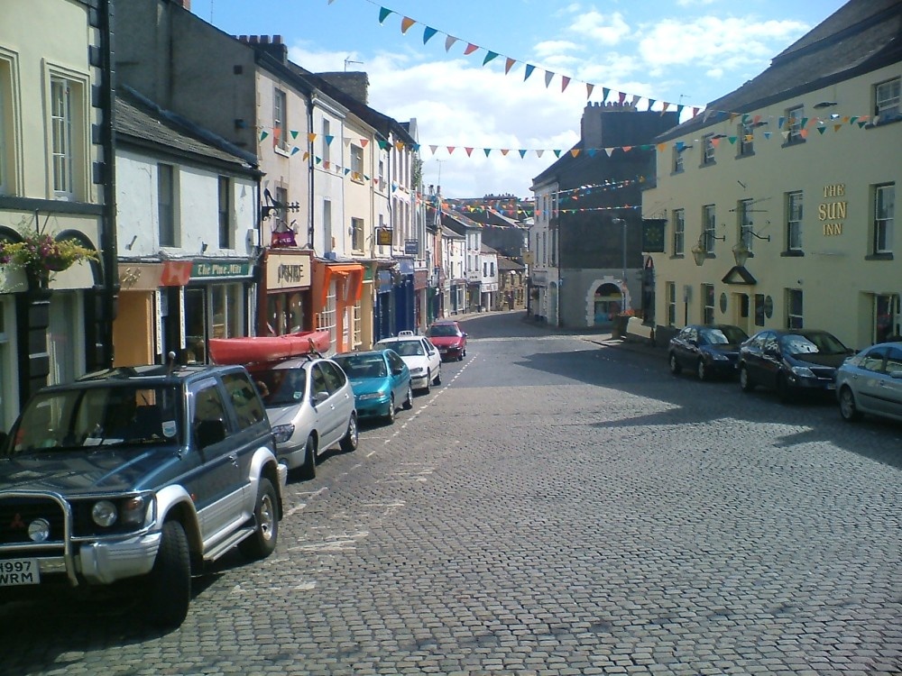 Photograph of Market St in Ulverston, Cumbria