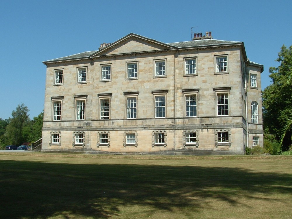 Constable Burton Hall in the heart of the Yorkshire Dales taken July 2006