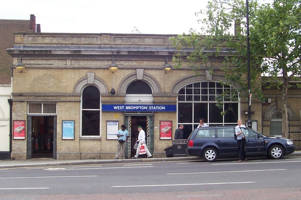Photograph of West Brompton Station, Lillie Road