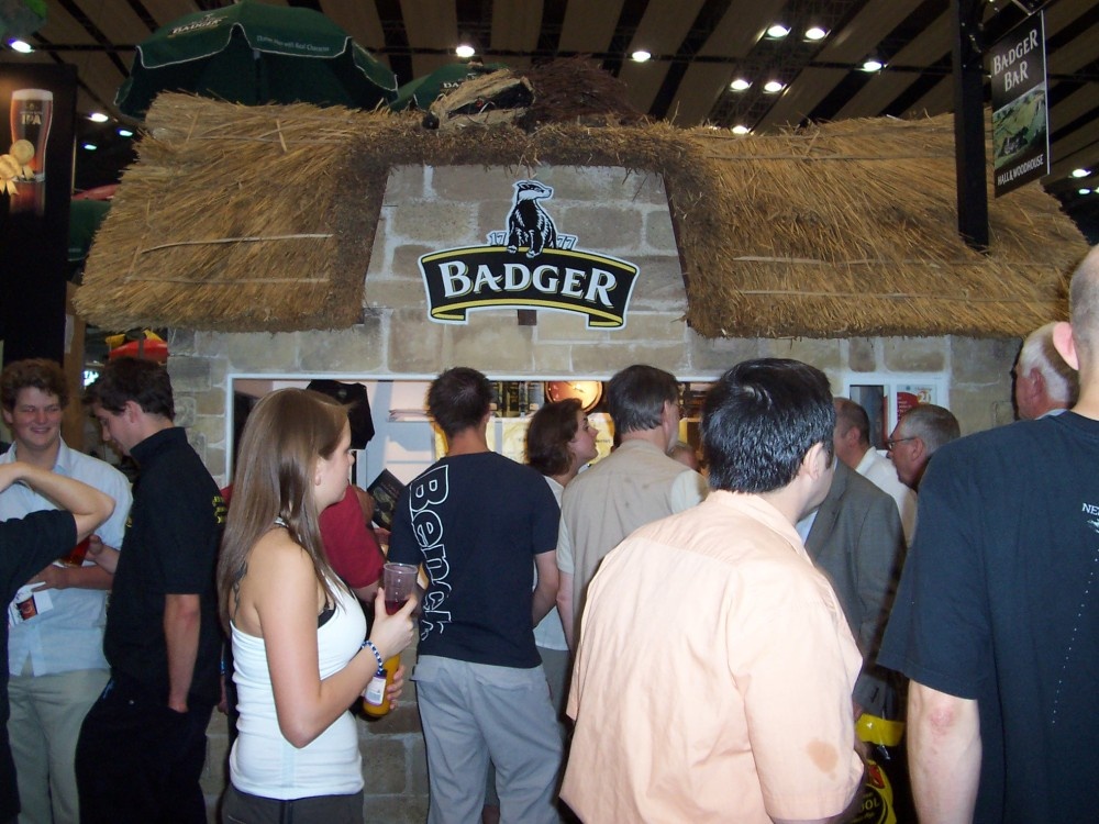 Photograph of The Badger Bar, The Great British Beer Festival (Earl`s Court) 2nd August 2006