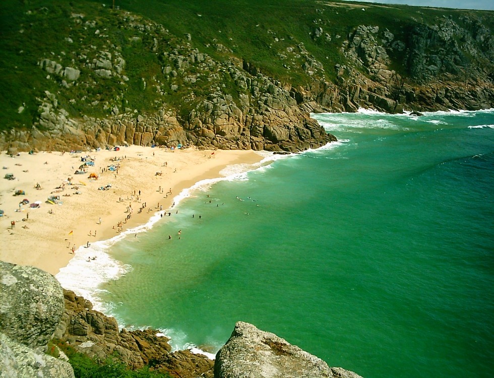 Porthcurno Bay, Cornwall